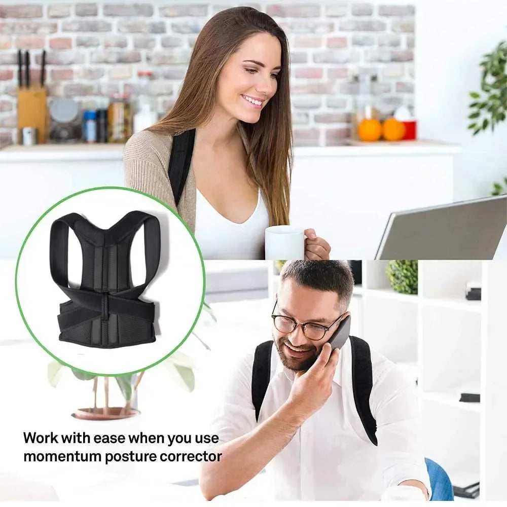 Back Posture Corrector Adult Back Support Shoulder Lumbar Brace Health Care Support Corset Back Belt