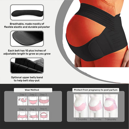 Pregnant Women Belts Maternity Belly Belt Waist Care Abdomen Support Belly Band Back Brace Protector pregnant  maternity clothes