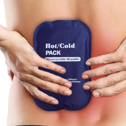 Reusable Hot Cold Therapy Pack Gel Pad Ice Cooling Heating Pads Emergency Pain Relief Sport Compress Microwaveable Ice Pack