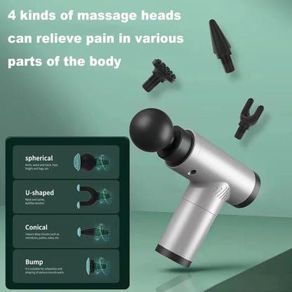 XIAOMI Mijia Massage Gun Muscle Relaxation Deep Tissue Massager Dynamic Therapy Vibrator Shaping Pain Relief Back Foot Massager