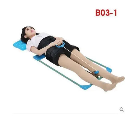 Efficient Cervical Spine Lumbar Spine Traction Bed for Cervical Vertebrae Lumbago Low Back Pain Therapy Massage Body Stretching