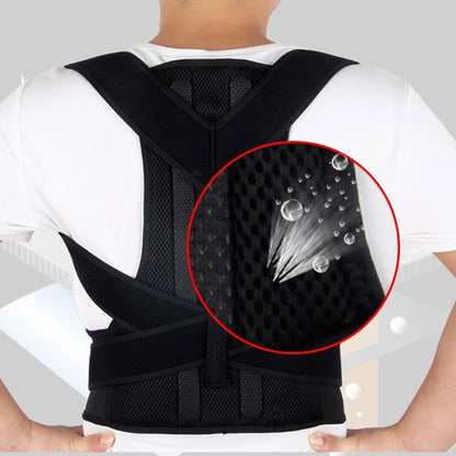 Alloy Bar Posture Corrector Scoliosis Back Brace Spine Corset Shoulder Therapy Support Posture Correction Belt Orthopedic Back