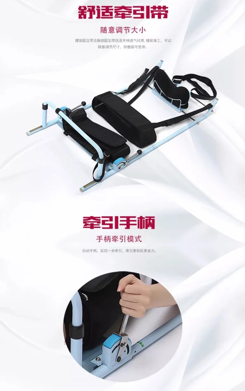 Efficient Cervical Spine Lumbar Spine Traction Bed for Cervical Vertebrae Lumbago Low Back Pain Therapy Massage Body Stretching