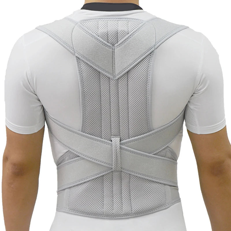 Alloy Bar Posture Corrector Scoliosis Back Brace Spine Corset Shoulder Therapy Support Posture Correction Belt Orthopedic Back