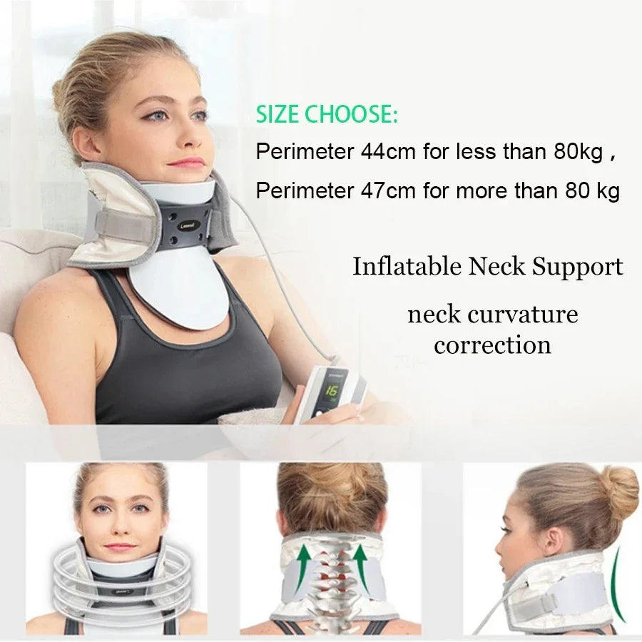 Inflatable Neck Traction Device