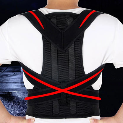 Alloy Bar Posture Corrector Scoliosis Back Brace Spine Corset Shoulder Therapy Support Posture Correction Belt Orthopedic Back