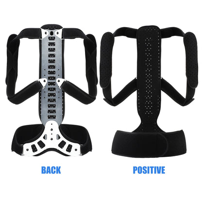 Back Brace Posture Corrector Women Men Adjustable Back Support Belt for Full Back Scoliosis & Hunchback Correction, Pain Relief