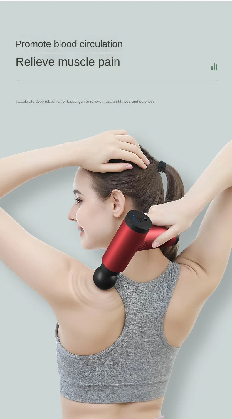 XIAOMI Mijia Massage Gun Muscle Relaxation Deep Tissue Massager Dynamic Therapy Vibrator Shaping Pain Relief Back Foot Massager