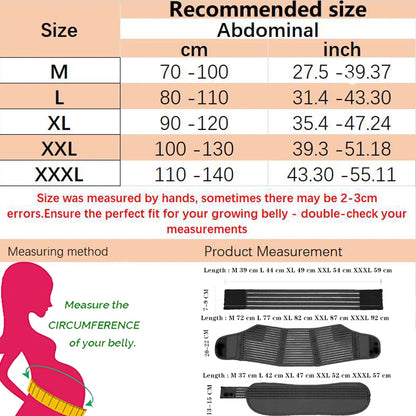 Pregnant Women Belts Maternity Belly Belt Waist Care Abdomen Support Belly Band Back Brace Protector pregnant  maternity clothes