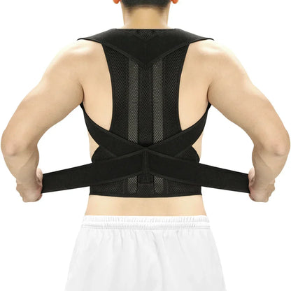 Back Posture Corrector Adult Back Support Shoulder Lumbar Brace Health Care Support Corset Back Belt