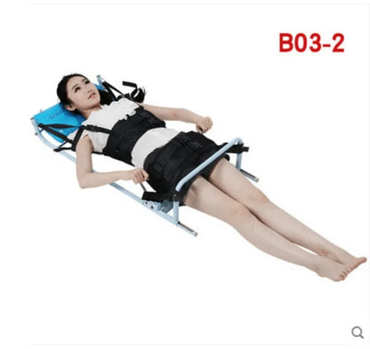 Efficient Cervical Spine Lumbar Spine Traction Bed for Cervical Vertebrae Lumbago Low Back Pain Therapy Massage Body Stretching